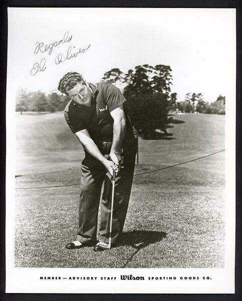 1950's-70's Wilson Advisory Staff Ed Oliver Golf EX 542534