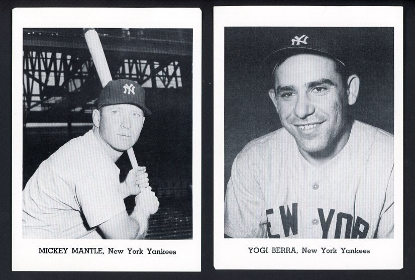 1963 Jay Publishing New York Yankees Complete Set Mantle Berra 542541