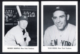 1963 Jay Publishing New York Yankees Complete Set Mantle Berra 542541