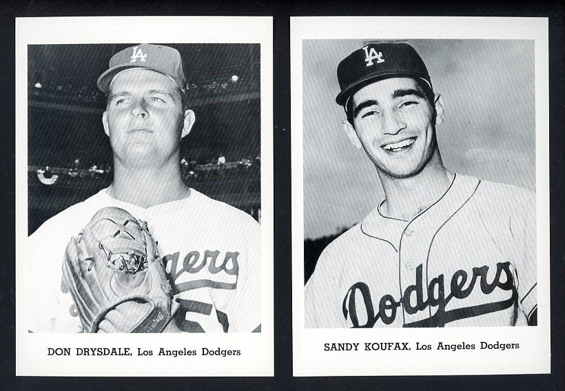 1962 Jay Publishing Los Angeles Dodgers Complete Set Koufax 542544