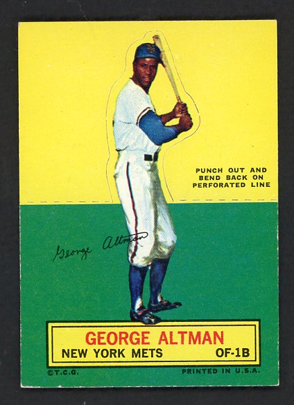 1964 Topps Baseball Stand Ups George Altman Mets EX-MT 542546
