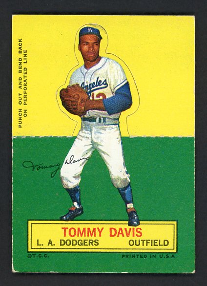 1964 Topps Baseball Stand Ups Tommy Davis Dodgers VG-EX 542567