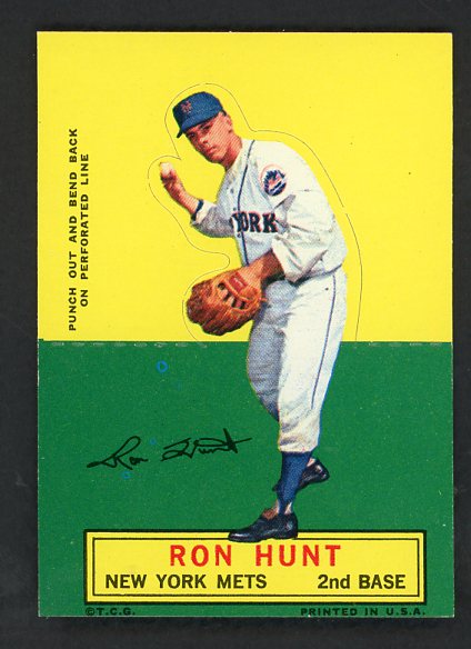 1964 Topps Baseball Stand Ups Ron Hunt Mets NR-MT 542579