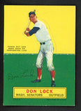 1964 Topps Baseball Stand Ups Don Lock Senators EX-MT 542584