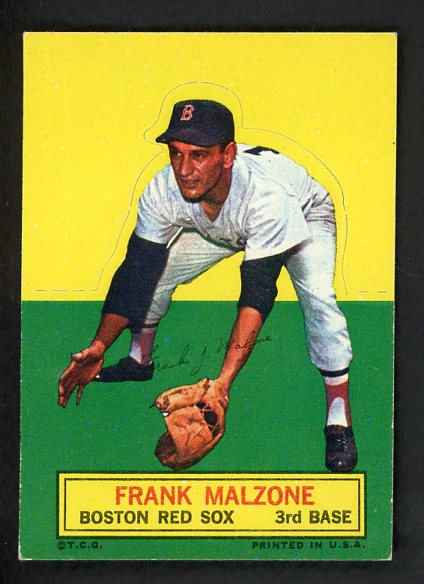 1964 Topps Baseball Stand Ups Frank Malzone Red Sox EX+/EX-MT 542587