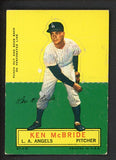 1964 Topps Baseball Stand Ups Ken McBride Angels VG-EX 542590