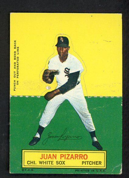 1964 Topps Baseball Stand Ups Juan Pizarro White Sox VG 542598