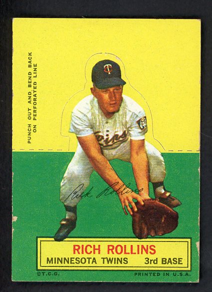 1964 Topps Baseball Stand Ups Rich Rollins Twins VG 542605