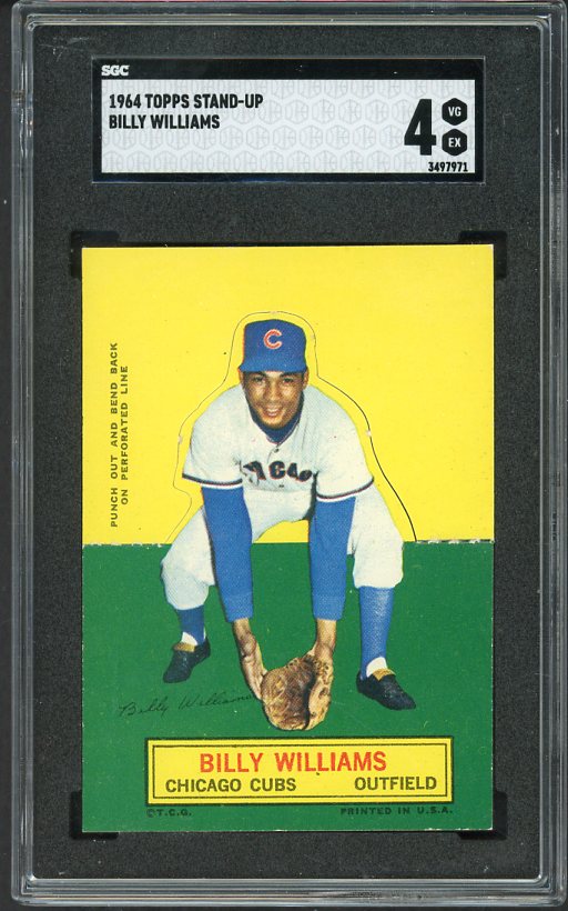 1964 Topps Baseball Stand Ups Billy Williams Cubs SGC 4 VG-EX 542622