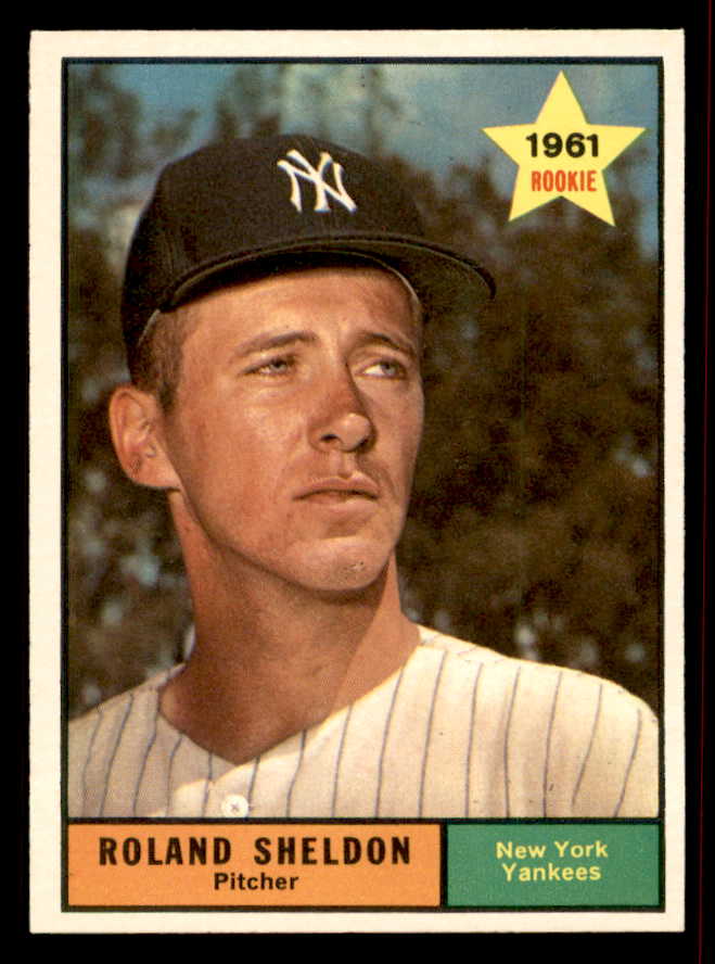 1961 Topps Baseball #541 Roland Sheldon Yankees NR-MT 542625