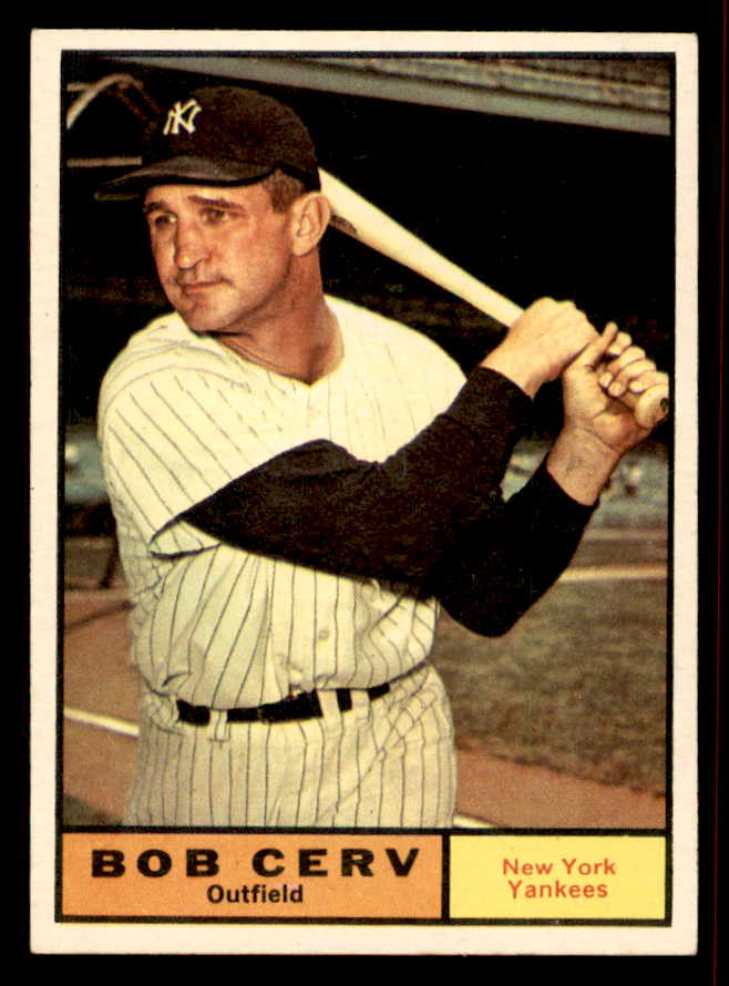 1961 Topps Baseball #563 Bob Cerv Yankees NR-MT 542626