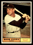 1961 Topps Baseball #563 Bob Cerv Yankees NR-MT 542626