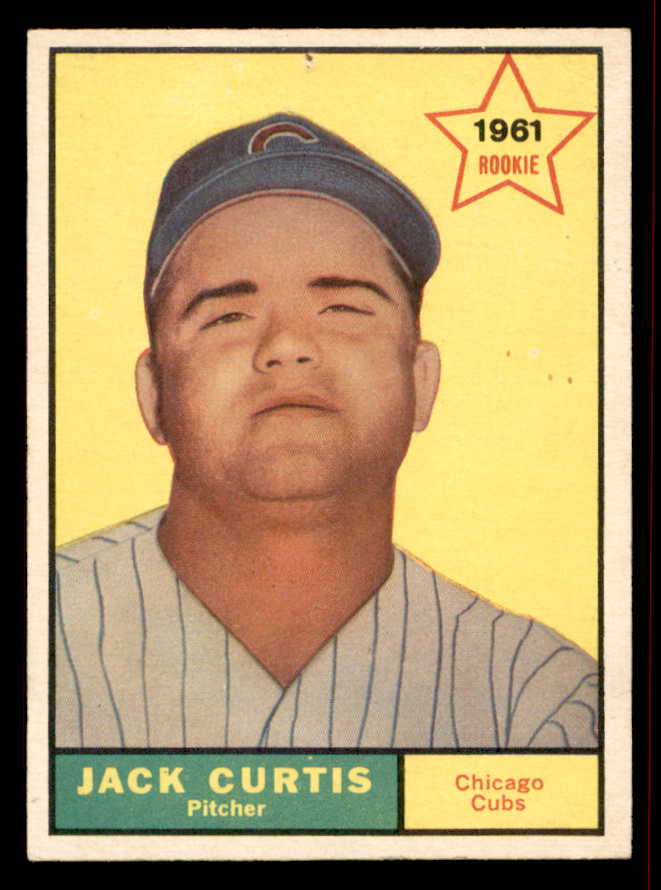 1961 Topps Baseball #533 Jack Curtis Cubs EX-MT 542627