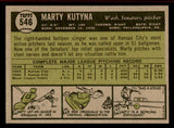 1961 Topps Baseball #546 Marty Kutyna Senators EX-MT 542629