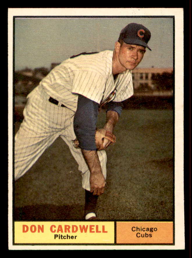 1961 Topps Baseball #564 Don Cardwell Cubs EX-MT 542633