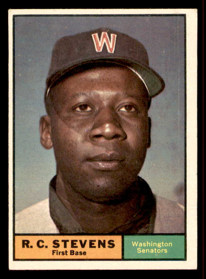 1961 Topps Baseball #526 R.C. Stevens Senators EX+/EX-MT 542635