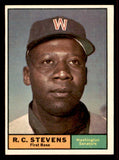 1961 Topps Baseball #526 R.C. Stevens Senators EX+/EX-MT 542635