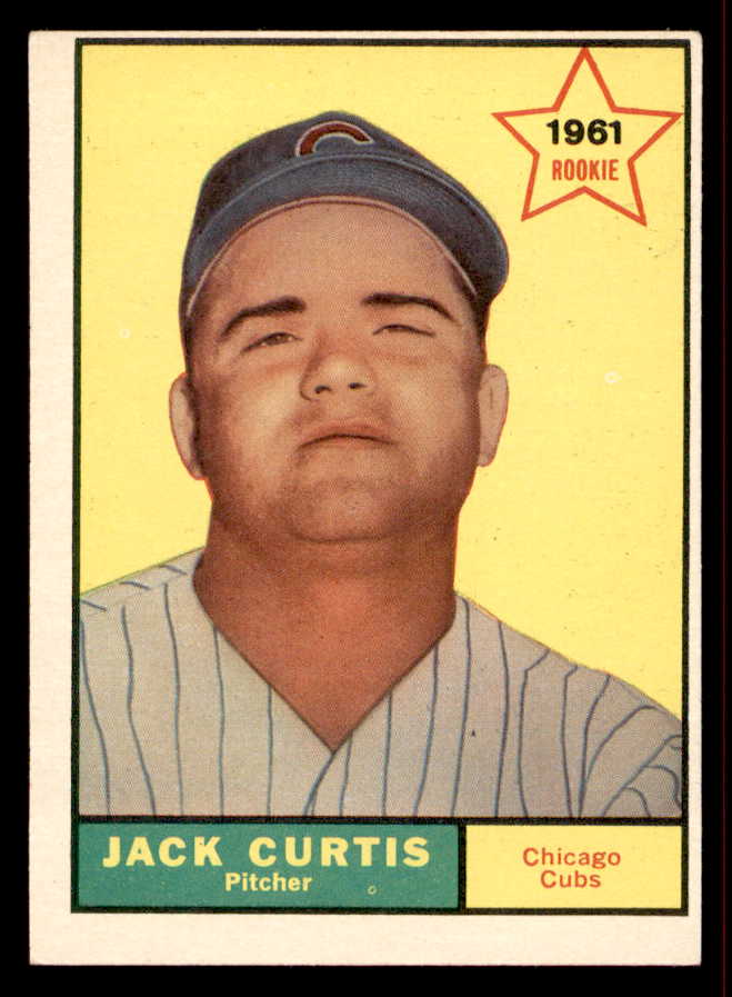 1961 Topps Baseball #533 Jack Curtis Cubs EX+/EX-MT 542636