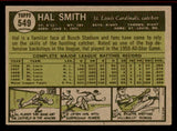 1961 Topps Baseball #549 Hal Smith Cardinals EX+/EX-MT 542639