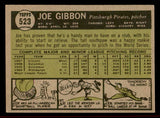 1961 Topps Baseball #523 Joe Gibbon Pirates EX 542645