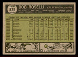 1961 Topps Baseball #529 Bob Roselli White Sox EX 542646