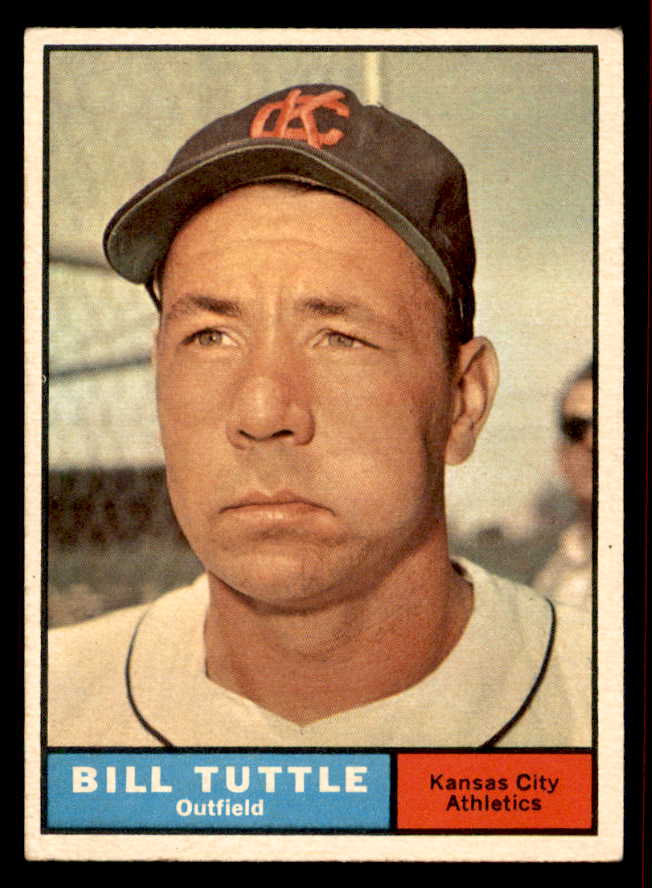 1961 Topps Baseball #536 Bill Tuttle Twins EX 542647