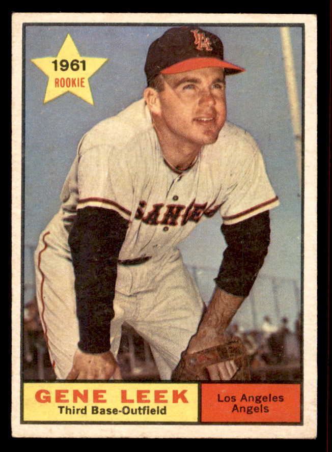 1961 Topps Baseball #527 Gene Leek Angels VG-EX/EX 542649