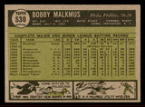 1961 Topps Baseball #530 Bobby Malkmus Phillies VG-EX/EX 542650