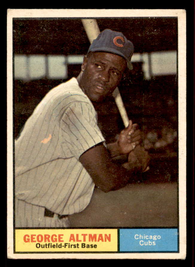 1961 Topps Baseball #551 George Altman Cubs VG-EX/EX 542652