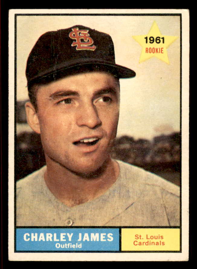 1961 Topps Baseball #561 Charley James Cardinals VG 542657