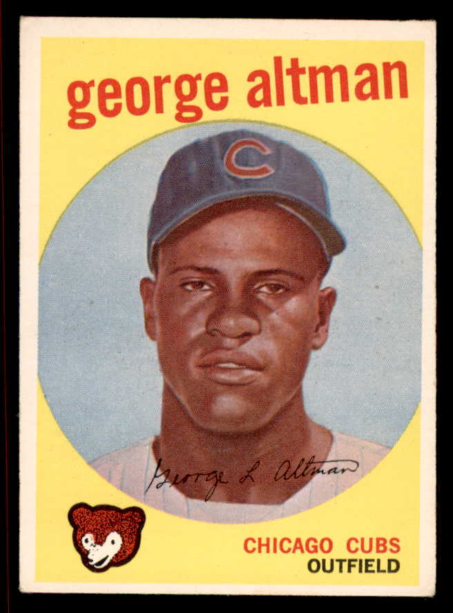 1959 Topps Baseball #512 George Altman Cubs VG-EX/EX 542659