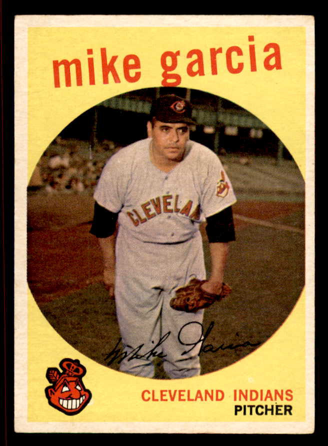 1959 Topps Baseball #516 Mike Garcia Indians VG-EX/EX 542661