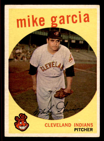 1959 Topps Baseball #516 Mike Garcia Indians VG-EX/EX 542661