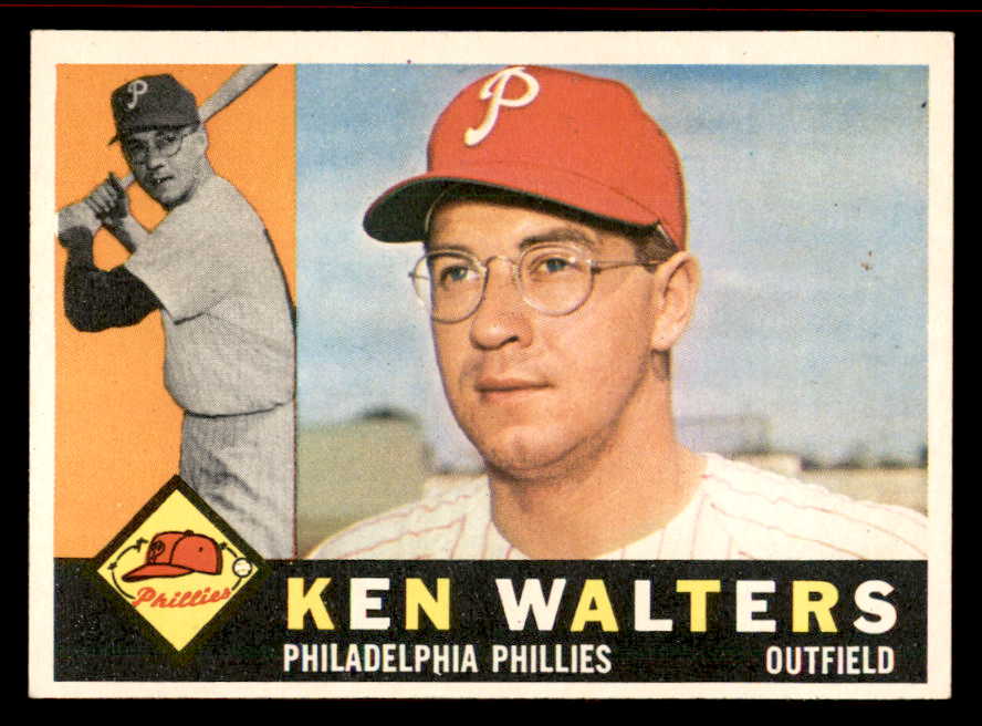 1960 Topps Baseball #511 Ken Walters Phillies NR-MT 542664