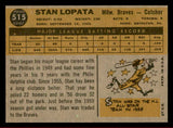 1960 Topps Baseball #515 Stan Lopata Braves NR-MT 542666