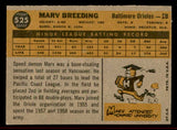 1960 Topps Baseball #525 Marv Breeding Orioles NR-MT 542670
