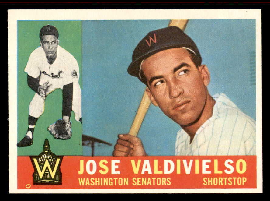 1960 Topps Baseball #527 Jose Valdivielso Senators NR-MT 542671