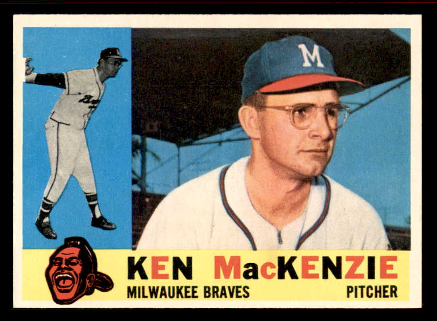 1960 Topps Baseball #534 Ken MacKenzie Braves NR-MT 542675