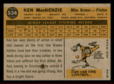 1960 Topps Baseball #534 Ken MacKenzie Braves NR-MT 542675