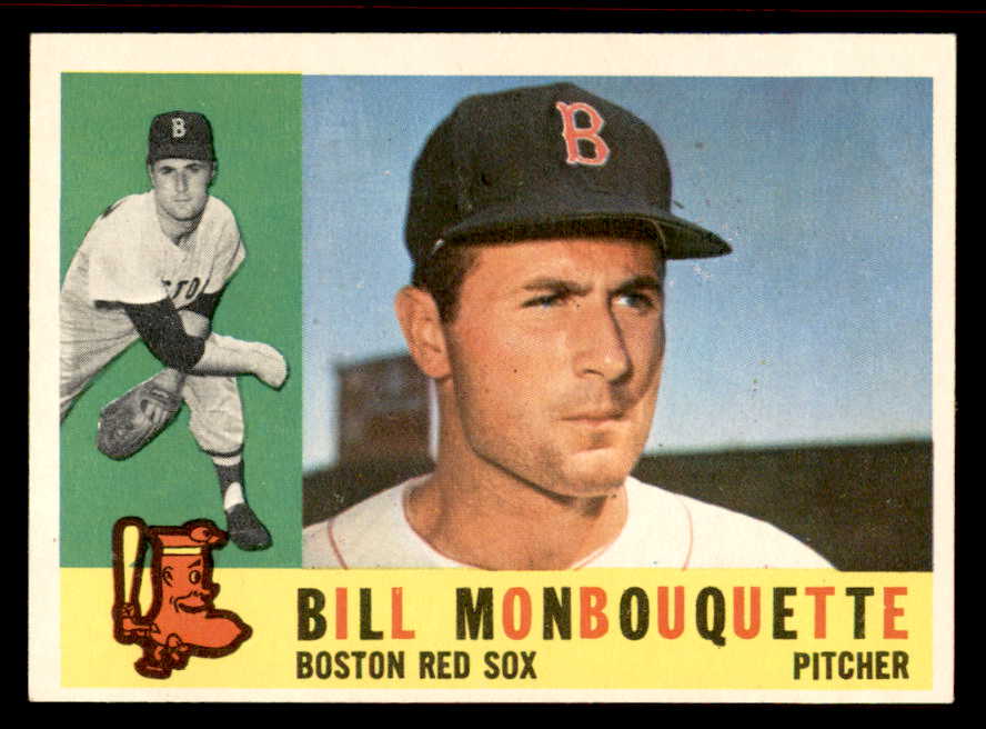 1960 Topps Baseball #544 Bill Monbouquette Red Sox NR-MT 542680