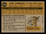 1960 Topps Baseball #545 Carl Sawatski Cardinals NR-MT 542681