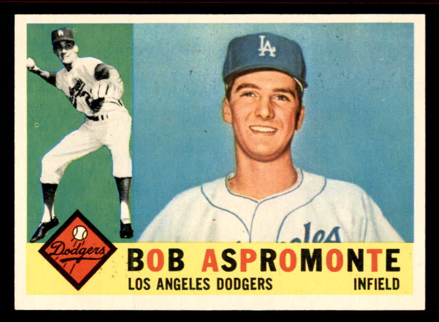 1960 Topps Baseball #547 Bob Aspromonte Dodgers NR-MT 542683