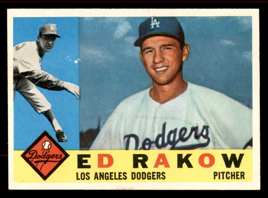 1960 Topps Baseball #551 Ed Rakow Dodgers NR-MT 542687