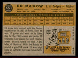 1960 Topps Baseball #551 Ed Rakow Dodgers NR-MT 542687