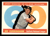 1960 Topps Baseball #562 Joe Cunningham A.S. Cardinals NR-MT 542689