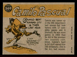 1960 Topps Baseball #569 Camilo Pascual A.S. Senators NR-MT 542692