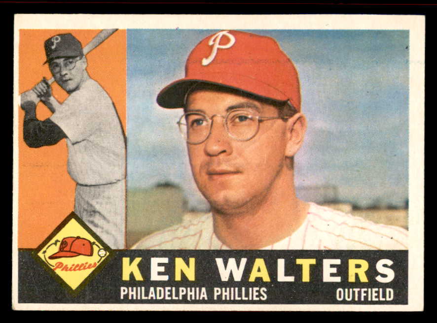 1960 Topps Baseball #511 Ken Walters Phillies EX-MT 542695