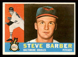 1960 Topps Baseball #514 Steve Barber Orioles EX-MT 542696