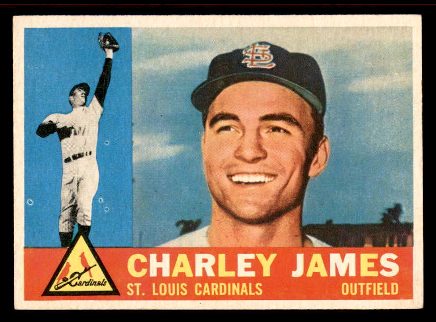 1960 Topps Baseball #517 Charley James Cardinals EX-MT 542698