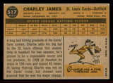 1960 Topps Baseball #517 Charley James Cardinals EX-MT 542698